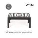 Pet Feeder Slow Feeding Bowl Lifting Dog Bowl Rack Neck Protection - Image 9