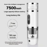 Portable Wireless Heating Coffee Foam Integrated Italian Three-in-one Coffee Machine - Image 3