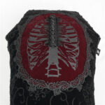 Terrifying Rib Coffin Shaped Long Pillow - Image 7