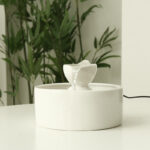 Smart Circulation Drinking Bowl Fountain Ceramic For Cats - Image 6