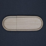 Manufacturers of customized business advertising gifts U disk can be printed logo wooden lettering business anniversary gift - Image 3