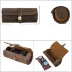 Leather multi-functional watch bag - Image 4