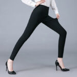 Fleece tight pencil magic pants - Image 2