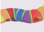 Rainbow S-shaped Cat Tunnel Self-hey Educational Cat Toy Collapsible Cat Tunnel - Image 7