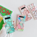 Mosaic marble mobile phone case - Image 2