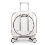 Transparent Portable Outdoor Mute Dogs And Cats Trolley Case Space Capsule - Image 6