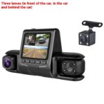 Same Display Three Recording 1080p Front And Rear Car Reversing Image - Image 5