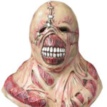 Tyrant Headgear Halloween Faceless Rotten Face Mask - Image 5