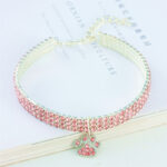 Pet Collar With Diamonds, Mixed-color Cat And Dog Supplies, Cat Claws, Elastic Cat And Dog Necklace Jewelry - Image 5