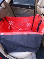 Rear Printed Double Layer Waterproof Pet Car Mat Pet Cat Dog Protection Pet Hanging Basket - Image 2
