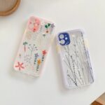 Compatible with  , Idyllic Small Flower Soft Shell Transparent Mobile Phone Case - Image 4