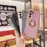 Mobile Phone Shell P40PRO Ring Buckle Bracket Magnetic Car M40 Electroplating Fine Hole Nova8 - Image 7