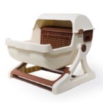 Open Tilting Cat Toilet Extra Large Semi-automatic Litter Box - Image 6
