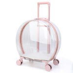 Portable Transparent Trolley Case Cat Bag - Image 8