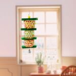 Parrot Supplies Bird Toy Rattan Woven Paper Silk Wood Gnawing Skewers