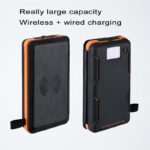 10000 mAh wireless induction solar charging treasure - Image 6