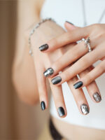 Women's Graceful Personality Dark Style White Simple Wear Armor - Image 4