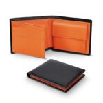 Men's Short Top Layer Cowhide Wallet - Image 4