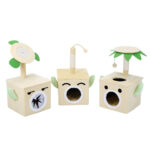 Playable And Sleepy Cat New Product Grinding Claw Toy Scratching Post - Image 2