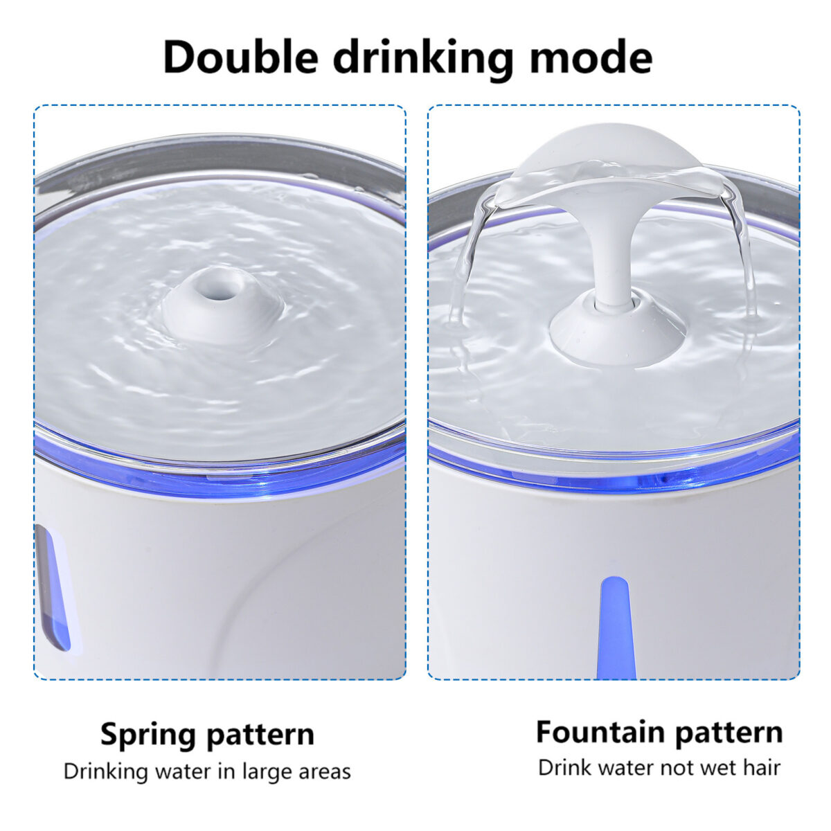 Cats And Dogs Drinking Water Basin Automatic Circulating Water Pet Feeder - Image 2