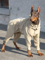 Pet Medium And Large Shiba Inu Four-legged One-piece Tooling Outdoor Mountaineering Suit Casual Assault Clothes - Image 3