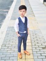 Children's Three-piece Fashion And Comfort Suit - Image 4