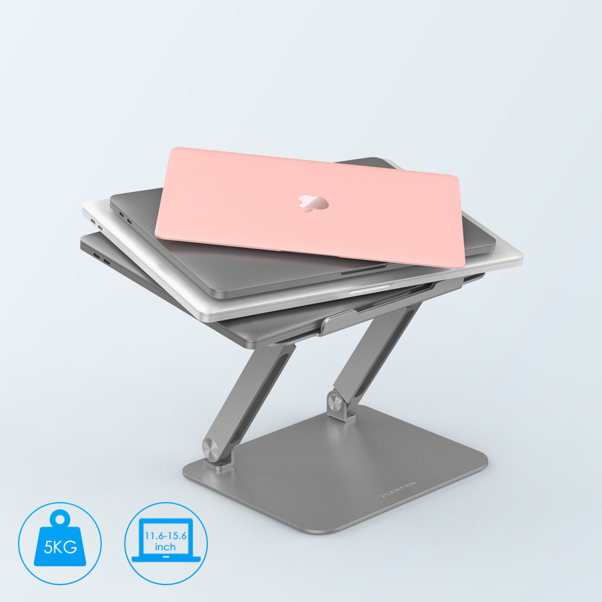 Notebook bracket aluminum alloy multi-angle - Image 4