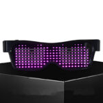Bluetooth connected luminous glasses led shutter atmosphere Sunglasses - Image 5