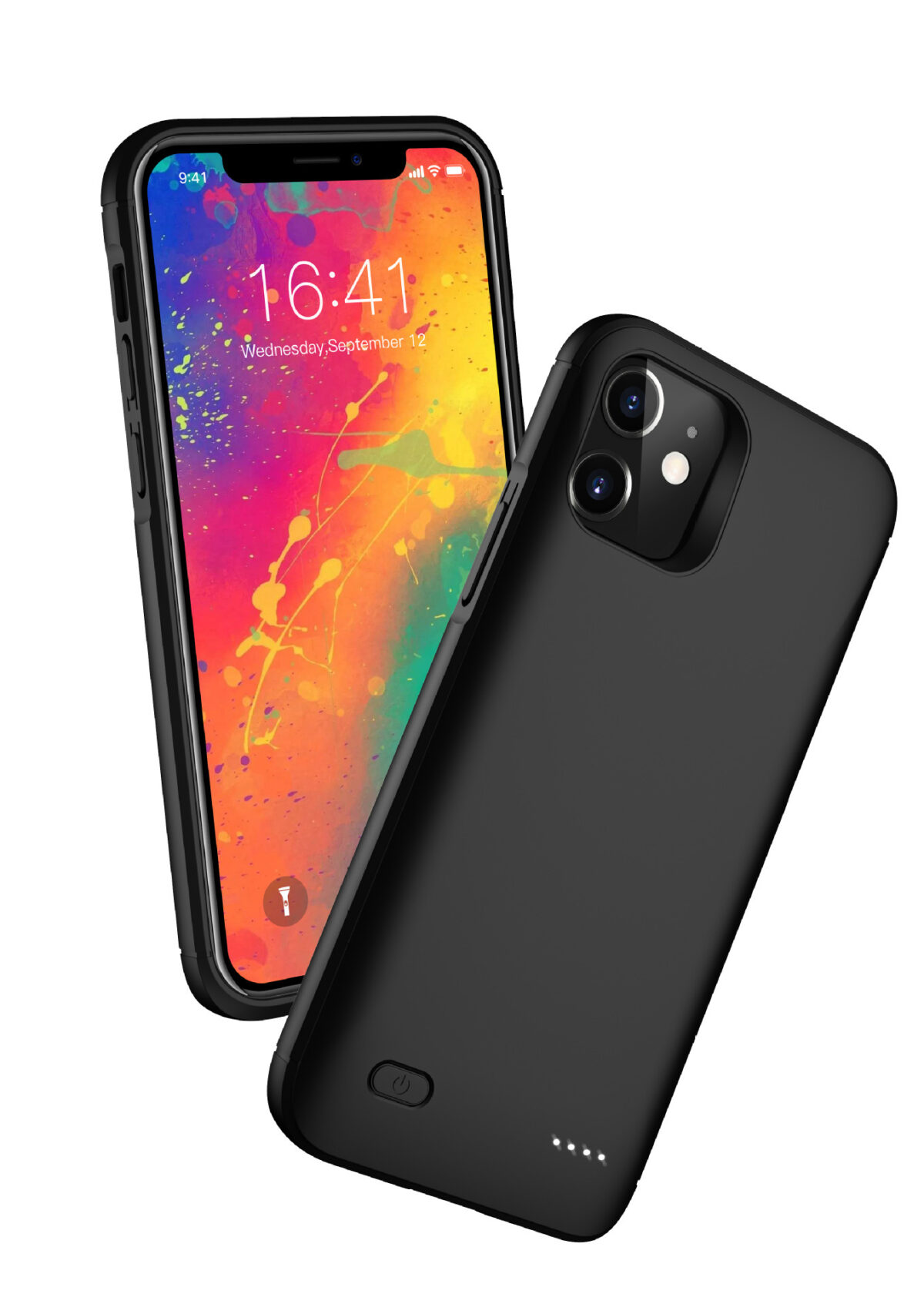 Large-capacity charging case with back clip battery - Image 7