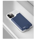 Simple Solid Color Ultra-thin Shell Back Splint Power Bank - Image 5