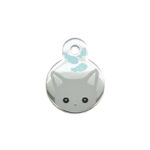 Pet Dog Brand Cute Cartoon Cat And Fish Printed Cat Necklace Pendant Alloy Dog Collar Ornament Pendant - Image 10