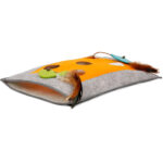 Cat scratching a blanket - Image 3