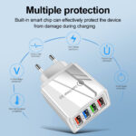 Luminous Color Mobile Phone Charging Head Intelligent 3A - Image 3