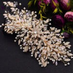 Wedding Headwear New Golden Luxury Creative Hair Accessories - Image 4