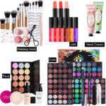 Multi Functional Portable Household Eye Shadow Dish Lip Gloss Set - Image 3