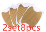 4pcs Set Of Door Stickers Carbon Fiber Scratch-resistant Car Handle Stickers - Image 8