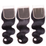 Real Hair Block Body Wave 4X4 Lace Closure - Image 2