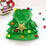 Autumn And Winter Christmas Pet Clothes Two Color Cloak Pet Cloak Shawl Dog Transfiguration - Image 2