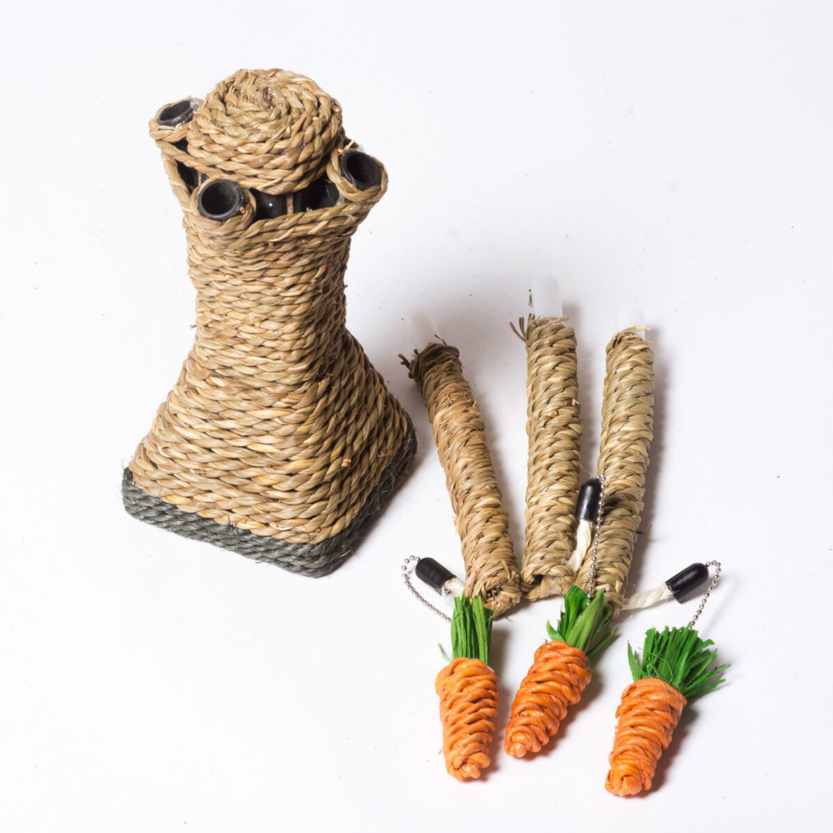 Theclimbing frame sisal rope scratchingtoytoys, sisal grinding claws scratching post platform pet supplies - Image 3
