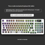 98 Key Wireless Bluetooth Three-model Mechanical Keyboard Gaming Electronic Sports Office