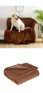 Pet Sofa Cushion Dog Bed Short Plush Carpet Waterproof Couple Blanket - Image 5