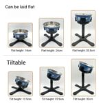 Adjustable Elevated Dog Food Bowls Stand Anti Slip Stability Pet Bowl Holder For Medium And Large Pets Pet Water Food Bowl - Image 4