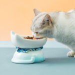 Ceramic Protection Cervical Vertebra Cat Food Bowl - Image 2