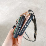 Mobile Phone Shell Love Coin Purse Leather Diagonal Rope  Protective Cover - Image 3