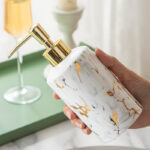 Bathroom Marble Bathroom Wash Kit Ceramic - Image 4