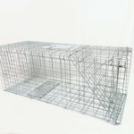 Fully Automatic Cat-trap Cage Foldable Pedal Galvanized Cat Cage Love Rescue Cage - Image 2