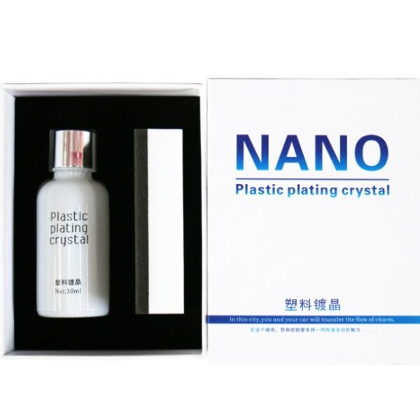 NANO nano plastic plating crystal set plastic coating glazing renovation agent brightening dustproof and waterproof