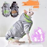 Hairless Cat Clothing With Winter Coat - Image 6