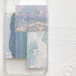 Compatible with Apple , Oil painting landscape clouds mountains and rivers mobile phone case - Image 4