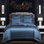 European Jacquard Four Piece Satin Bedding - Image 6